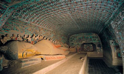 Caves of Dunhuang: A Journey Through Brushstrokes and Intricate Details!