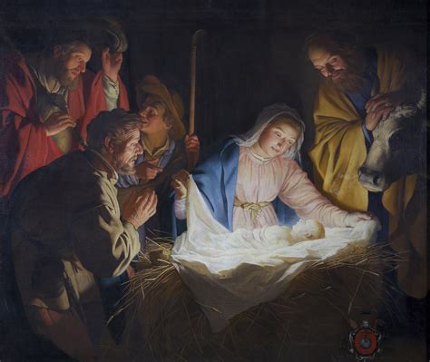 The Adoration of the Shepherds -  One Masterpiece Illuminated by Golden Hues and Filled With Spiritual Reverence!