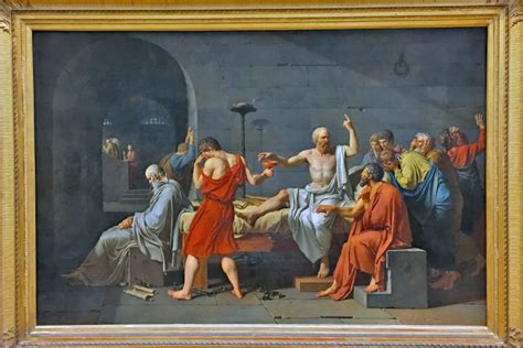 The Death of Socrates - Tranh cổ đại khắc họa sự hy sinh cao cả và tinh thần bất khuất!