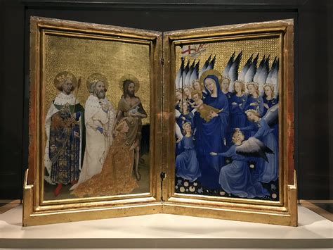  The Wilton Diptych - A Triumph of Medieval Portraiture and Exquisite Symbolic Detailing!