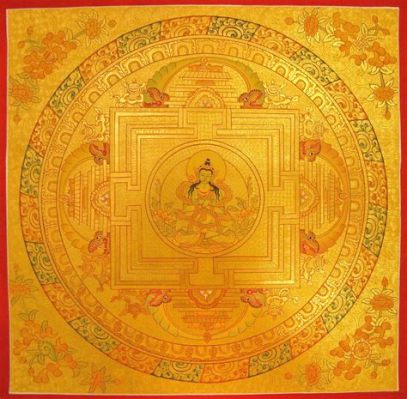  Vajradhara Mandala: Tonal Harmony Through Cosmic Meditation!